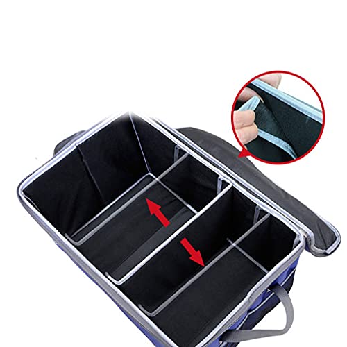 Board Stowing Tidying Waterproof Car Trunk Organizer Foldable Storage Bag Cargo Storage Stowing Car Accessories (D)