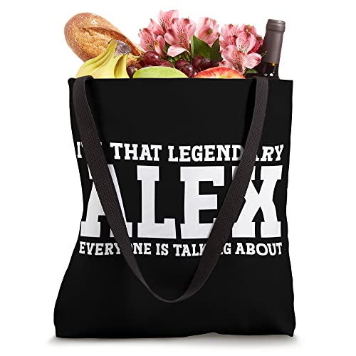 Alex Personal Name Funny Alex Tote Bag