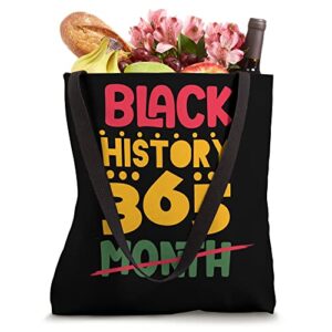 Black History Month 24/7/365 African American Pride Tote Bag