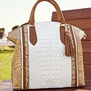 BRAHMIN Dune Melbourne Duxbury Satchel