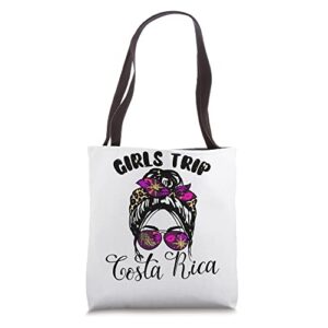 costa rica girls trip 2023 for women weekend, birthday squad tote bag