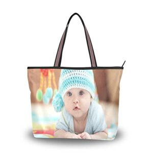 cooltfun Custom Tote Bag Customized Tote Purse Personalized Tote Bag,Custom Photo Tote Bag for Women