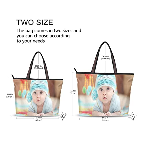 cooltfun Custom Tote Bag Customized Tote Purse Personalized Tote Bag,Custom Photo Tote Bag for Women