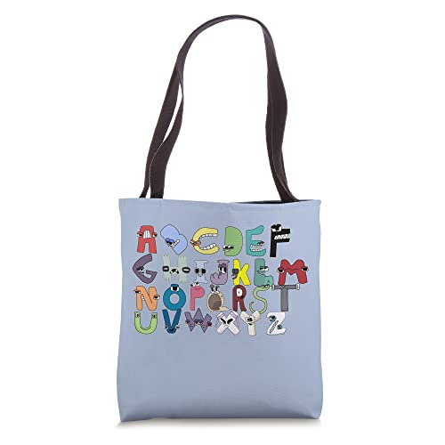 Villain Letter Abc Costume Boys Matching Evil Alphabet Lore Tote Bag