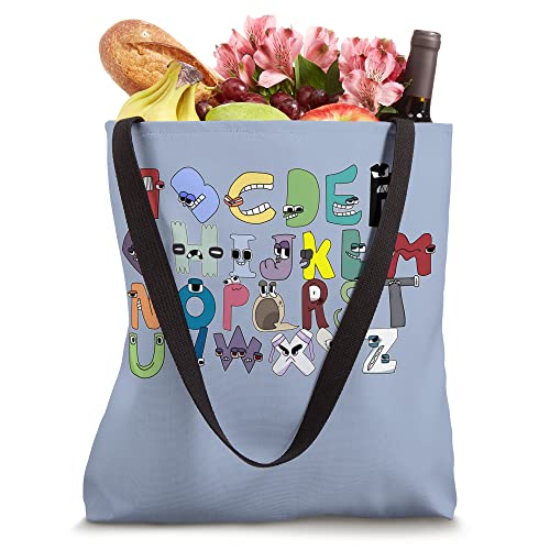 Villain Letter Abc Costume Boys Matching Evil Alphabet Lore Tote Bag