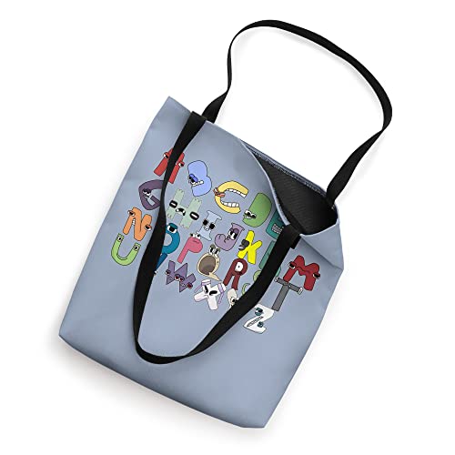 Villain Letter Abc Costume Boys Matching Evil Alphabet Lore Tote Bag