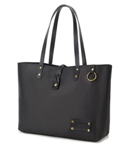 senbaodi top handle purse leather tote bag work totes for women purse handbag large f010 (fa010)