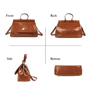 JBB Satchel Handbags For Women Leather Tote Purses Large Messenger Bags Fashion Crossbody Shoulder Bag