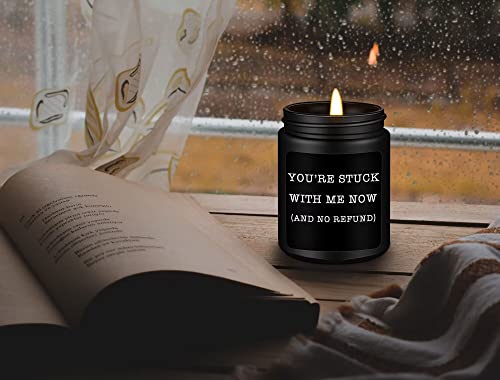 Mothers Day Gifts for Him Men-Anniversary Romantic Gifts for Men Husband Boyfriend Fiance, Valentines Day Wedding Thanksgiving Christmas Birthday Gifts for Him, Birthday Candle Gifts for Men (Black)