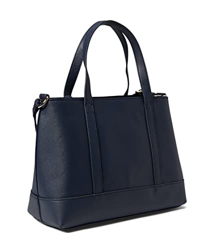 Tommy Hilfiger Gretta II Convertible Satchel with Hangoff Saffiano PVC Tommy Navy One Size