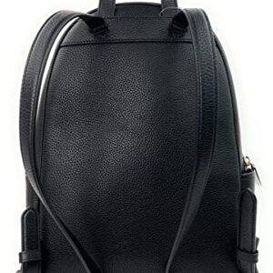 Kate Spade New York Liela Pebbled Leather Medium Dome Backpack (Black)