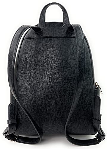 Kate Spade New York Liela Pebbled Leather Medium Dome Backpack (Black)