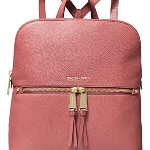 Michael Kors Rhea Zip Medium Slim Backpack, Cinnamon