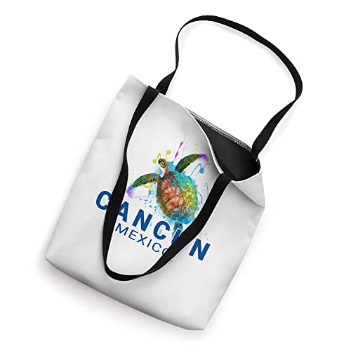 Cancun Summer Vacation Souvenir SeaTurtle Tote Bag
