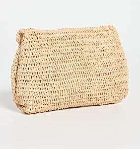 Mar Y Sol Women's Marcella Clutch, Natural, Tan, One Size