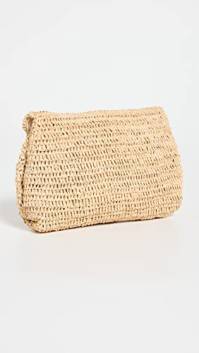 Mar Y Sol Women's Marcella Clutch, Natural, Tan, One Size