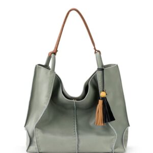 The Sak Los Feliz Large Tote Bag in Leather, Roomy, Lined Purse with Single Shoulder Strap