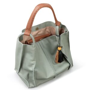 The Sak Los Feliz Large Tote Bag in Leather, Roomy, Lined Purse with Single Shoulder Strap