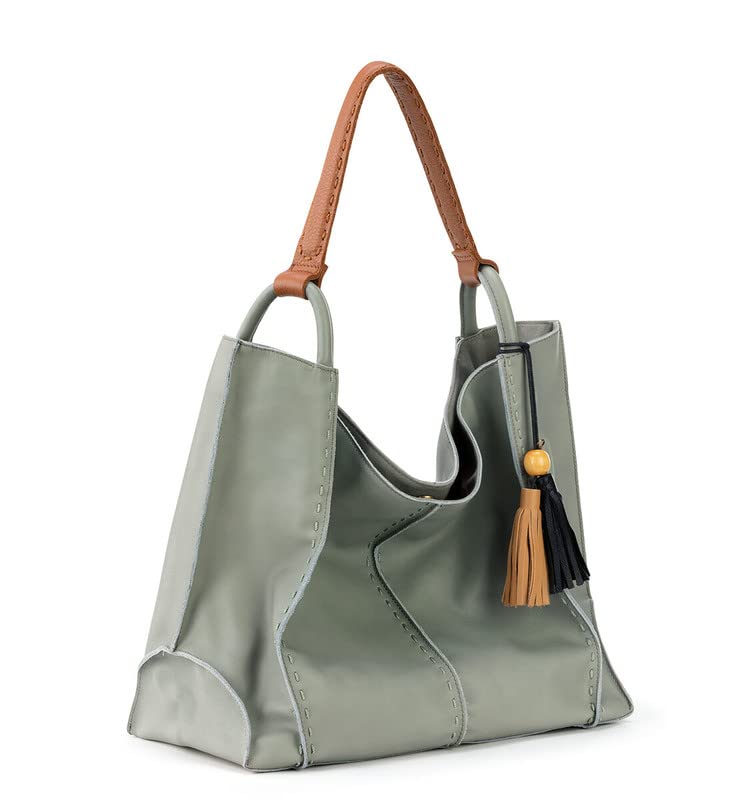 The Sak Los Feliz Large Tote Bag in Leather, Roomy, Lined Purse with Single Shoulder Strap