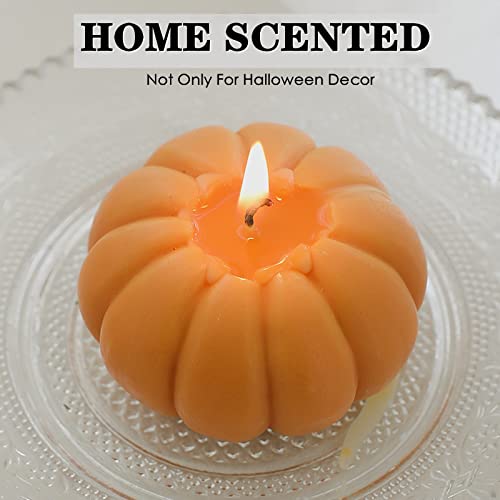 2 Pcs Pumpkins Candle Gift Pack,Scented Candles for Home Scented Home Decor,Pumpkin Decor