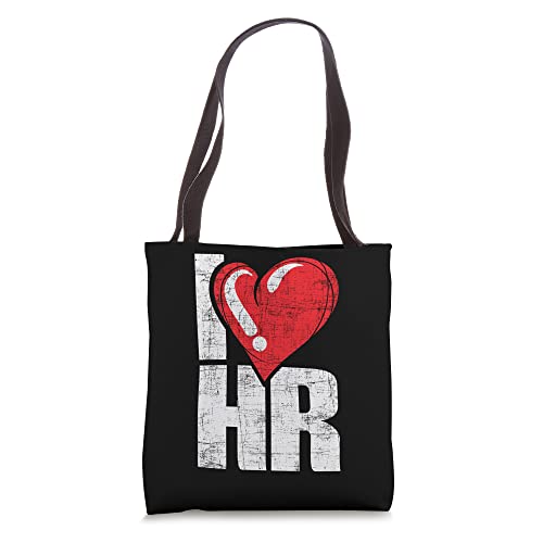 I Love HR - Human Resources Manager Specialist Recruitment Tote Bag