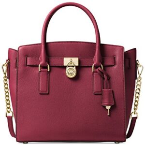 Michael Kors Studio Hamilton Large East West Satchel – Mulberry