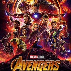 MCPosters - Marvel Avengers Infinity War 2018 Movie Poster GLOSSY FINISH - MCP018 (24" x 36" (61cm x 91.5cm))