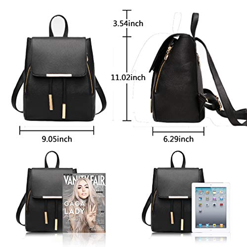 Women Mini Backpack Purse Cute Leather Shoulder Bag for Girls Travel Daypacks