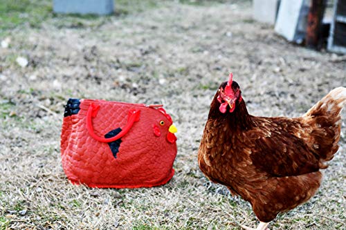 Hen Couture Rubber Chicken Purse - Rhode Island Red Hen Bag Handbag