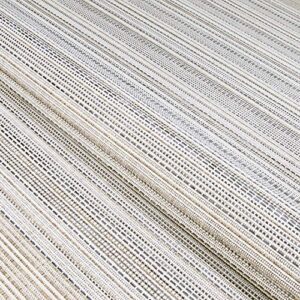 Couristan Monaco Indoor/Outdoor Area Rug for Patios, Decks, Kitchens, and Laundry Rooms, All-Weather, Pet-Friendly and Easy to Clean, Bowline Pattern in Cocoa Natural-Ivory, 5'10" x 9'2"