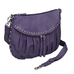 GTM Gun Tote'n Mamas Up Town Tote Bag, Purple, Medium