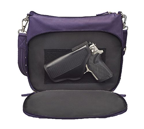 GTM Gun Tote'n Mamas Up Town Tote Bag, Purple, Medium