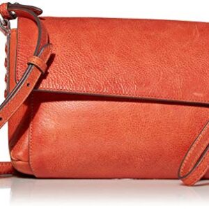 Frye Reed Flap Crossbody, Burnt Orange