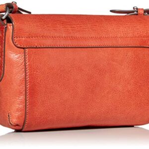 Frye Reed Flap Crossbody, Burnt Orange