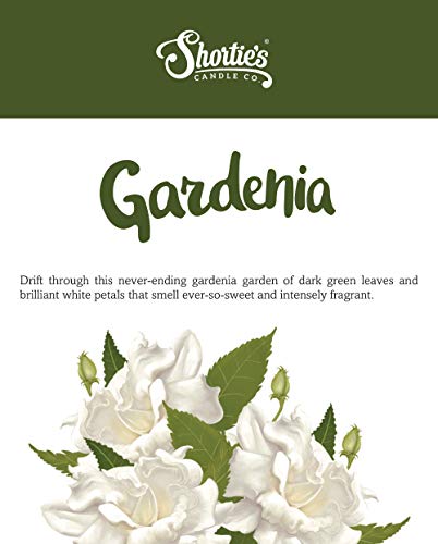 Shortie's Candle Company Pure Gardenia Wax Melts Multi Pack - Formula 117-2 Highly Scented 3 Oz. Bars - Made with Essential & Natural Oils - Flower & Floral Warmer Wax Cubes