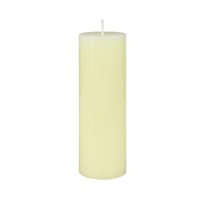 zest candle pillar candle, 2 by 6-inch, pale ivory