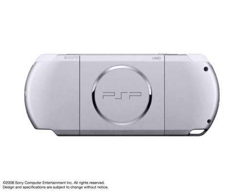 Sony PSP Slim and Lite 3000 Series Handheld Gaming Console with 2 Batteries (Mystic Silver)(Renewed)