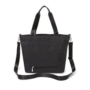 Baggallini New Classic Any Day Tote with RFID Phone Wristlet Black One Size