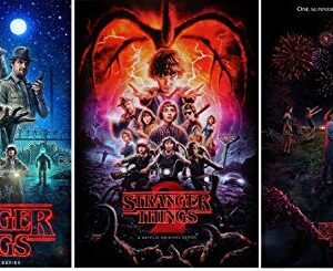 Stranger Things Posters - 3 Posters Collector Set (Season 1, 2, and 3) Size each poster 24x36