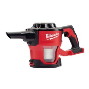 Milwaukee M18 18-Volt Lithium-Ion Compact Vacuum Bare Tool (Tool-Only) | Hardware Power Tools for Your Carpentry Workshop Machine Shop Construction or Jobsite Needs