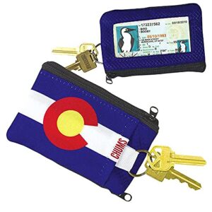 chums surfshorts wallet | colorado flag