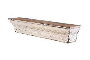 distressed ledge shelf for home decoration – small