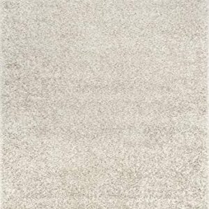 nuLOOM Wowshag Area Rug, 6' 7" x 9', Beige