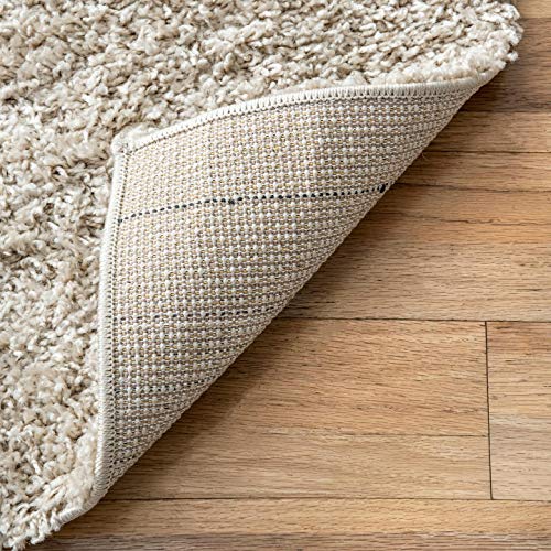 nuLOOM Wowshag Area Rug, 6' 7" x 9', Beige