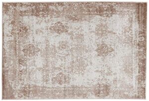 nuloom eleri vintage area rug, 4′ x 6′, beige