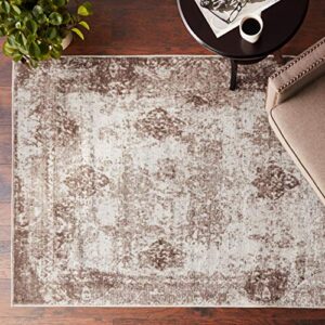 nuLOOM Eleri Vintage Area Rug, 4' x 6', Beige