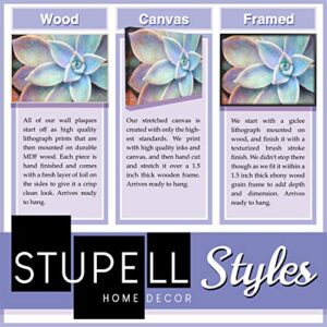 The Stupell Home Décor Collection Be So Happy Typography Wall Plaque, 10 x 0.5 x 15, Proudly Made in USA