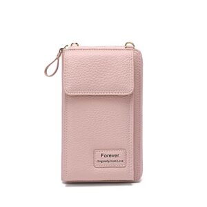 myfriday small leather shoulder bag, crossbody bag cellphone wallet purse lightweight crossbody handbags for women