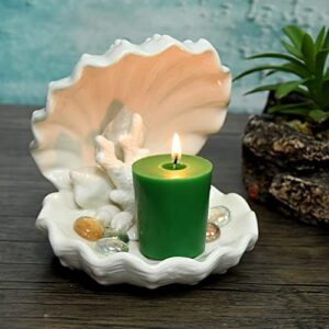 Zest Candle CVZ-012 12-Piece Votive Candles, Hunter Green