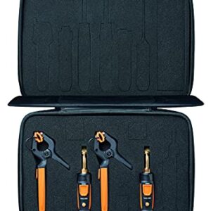 testo Smart Probe Kit I HVAC/R Gauge Set for air Conditioning, Refrigeration and Heating System I Includes testo 115i and 549i – with Bluetooth